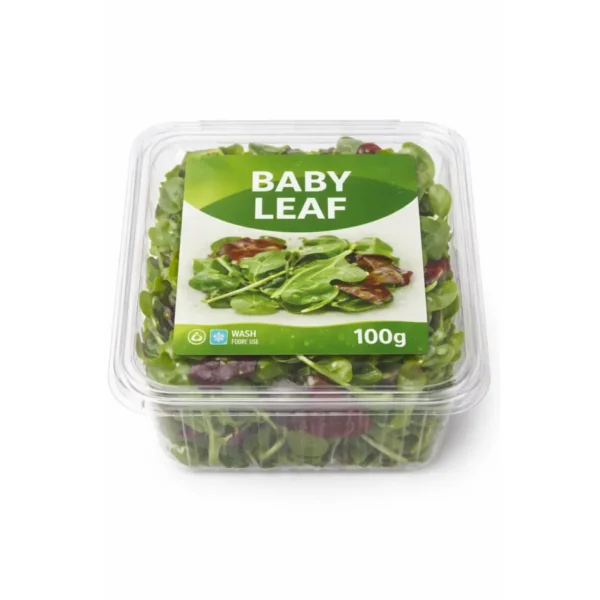 BABY LEAF, 100 GRAM PUNNETS