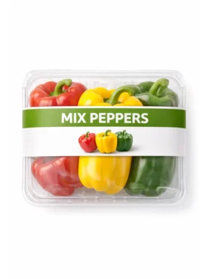 MIX PEPPERS, SINGLE PUNNET