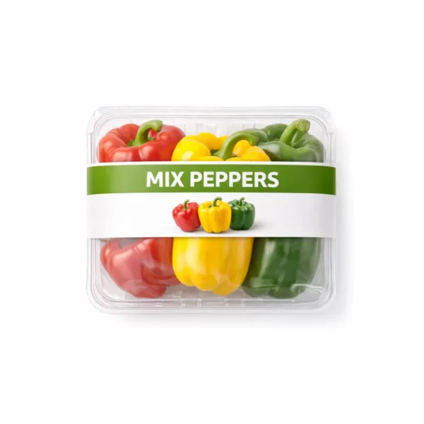 MIX PEPPERS, SINGLE PUNNET